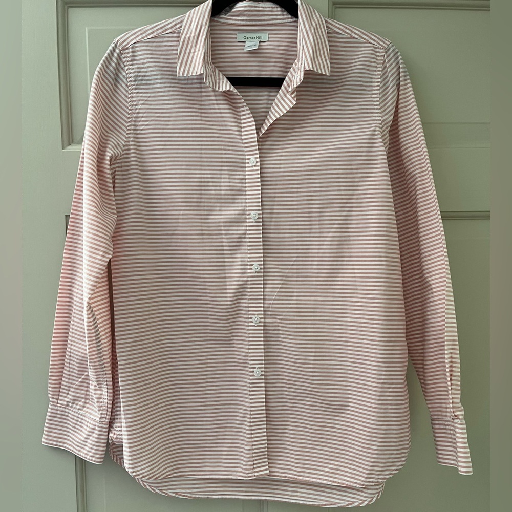 Garnet Hill collared button down